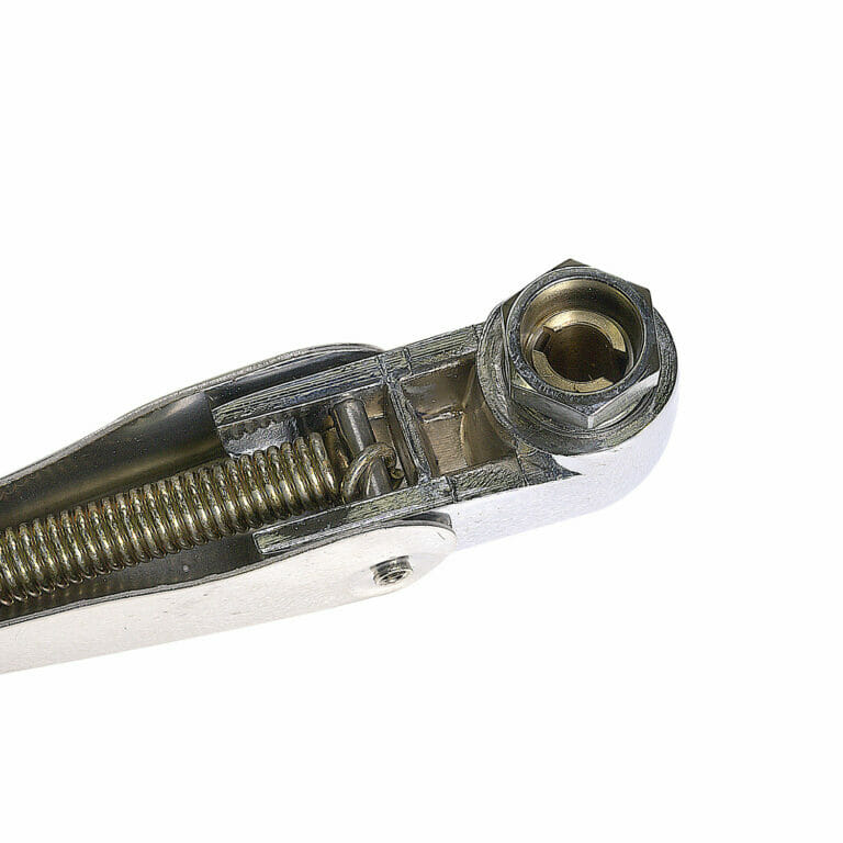 A80700P - Wiper Arm - Spoon ¼" Collet Adjustable Polished