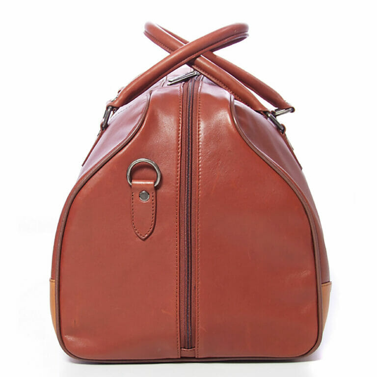 HMP510009 - Travel Bag Brown Leather - Image 2