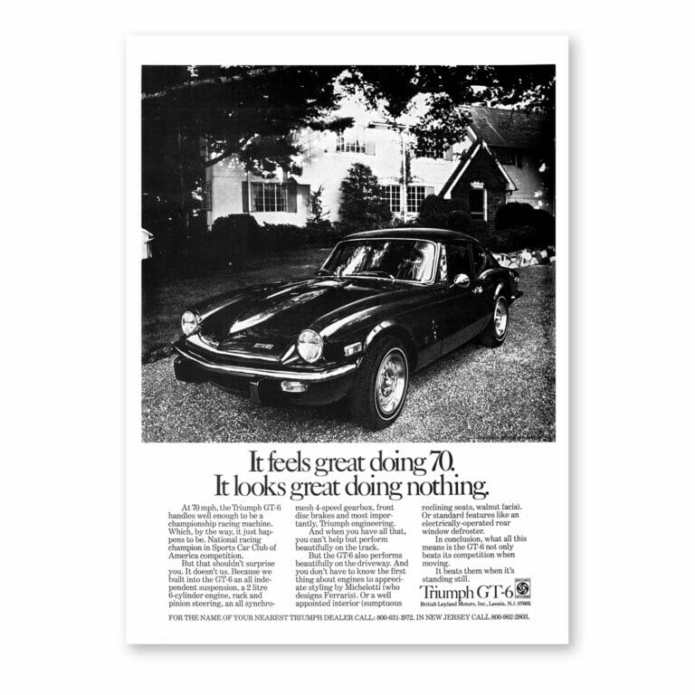 RFP192 Triumph GT6 Great doing 70 Classic print