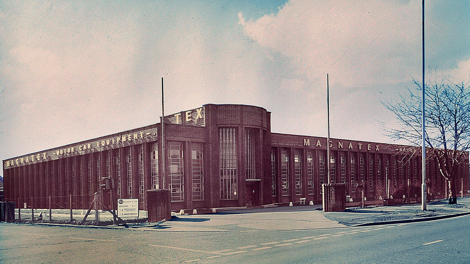 Magnatex original factory 1947