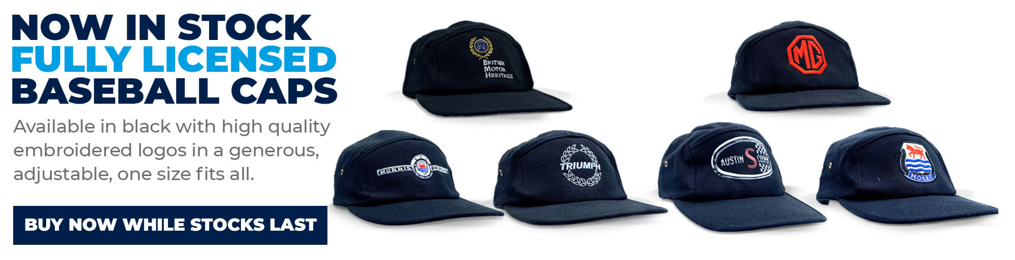 Licensed Heritage Baseball Caps