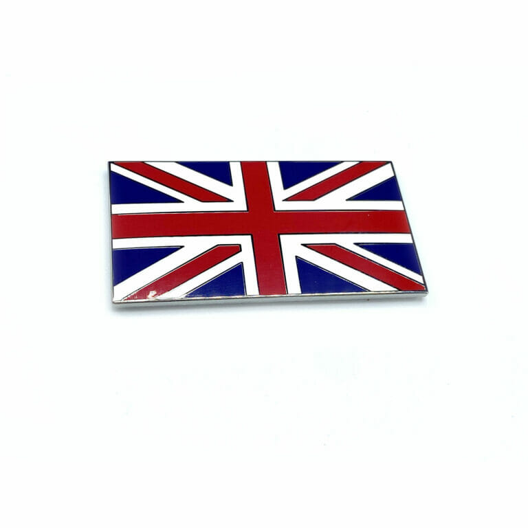 ENAM0007 - Enamel Badge, Union Jack, Self Adhesive