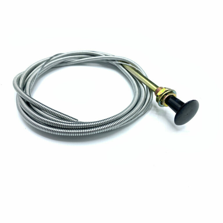 Tex Automotive Accessories - Universal Choke Cable, Locking Plain Knob