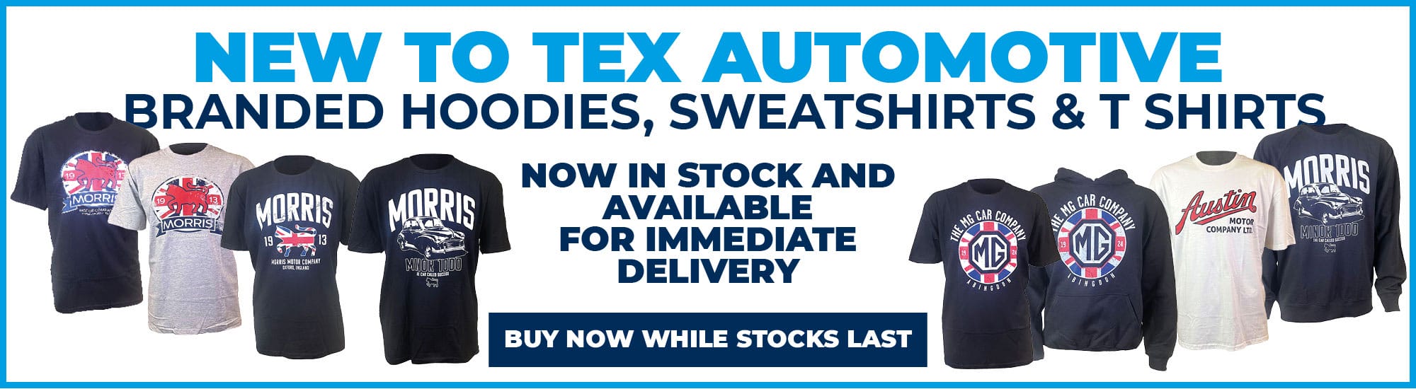 TEX Clothing Banner