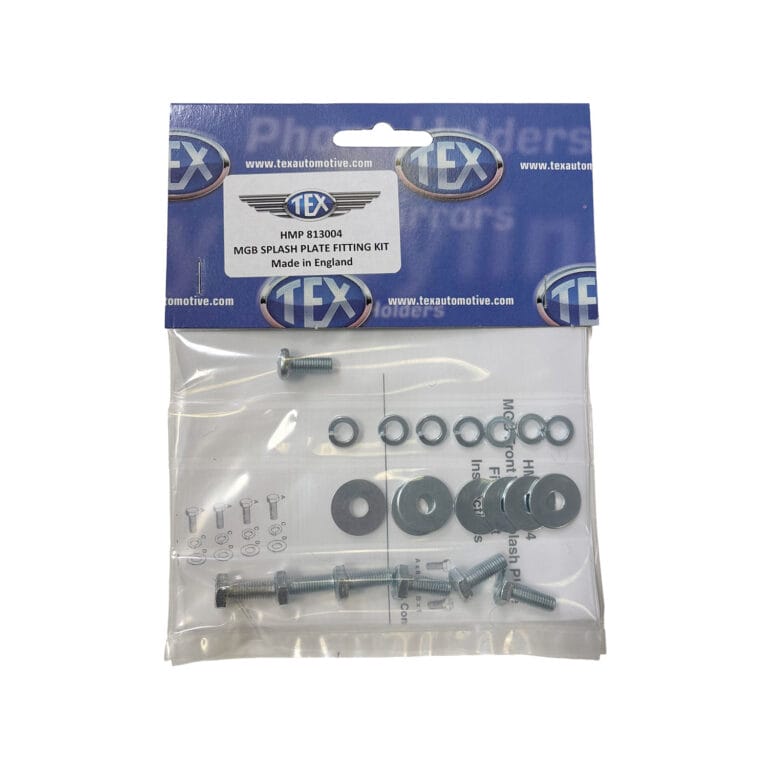 MGB & MGC Front Wing Splash Plate Fitting Kit